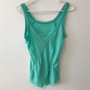 TEAL OPEN BACK TANK